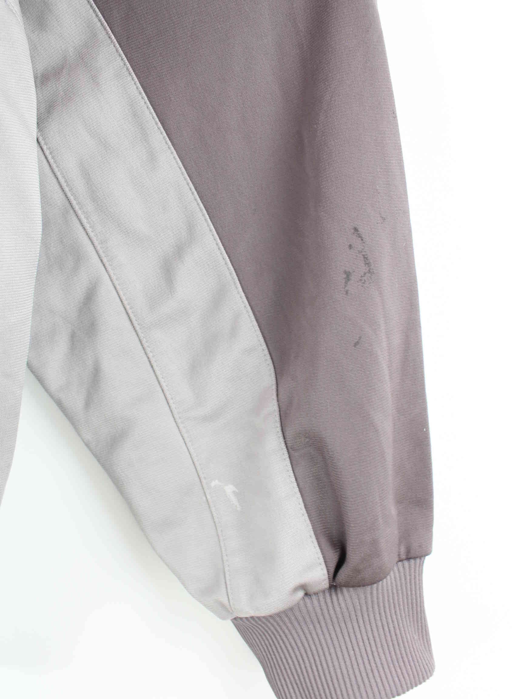 Adidas 90s Vintage 3-Stripes Trainingsjacke Grau L (detail image 5)