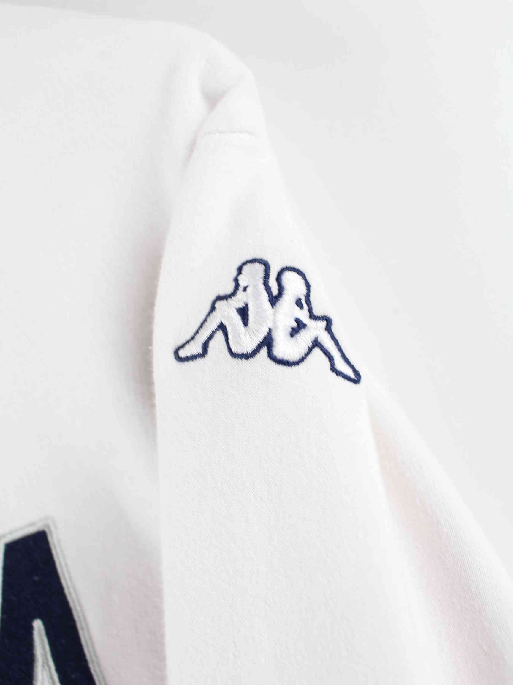 Kappa 00s Embroidered Half Zip Sweater Weiß L (detail image 3)