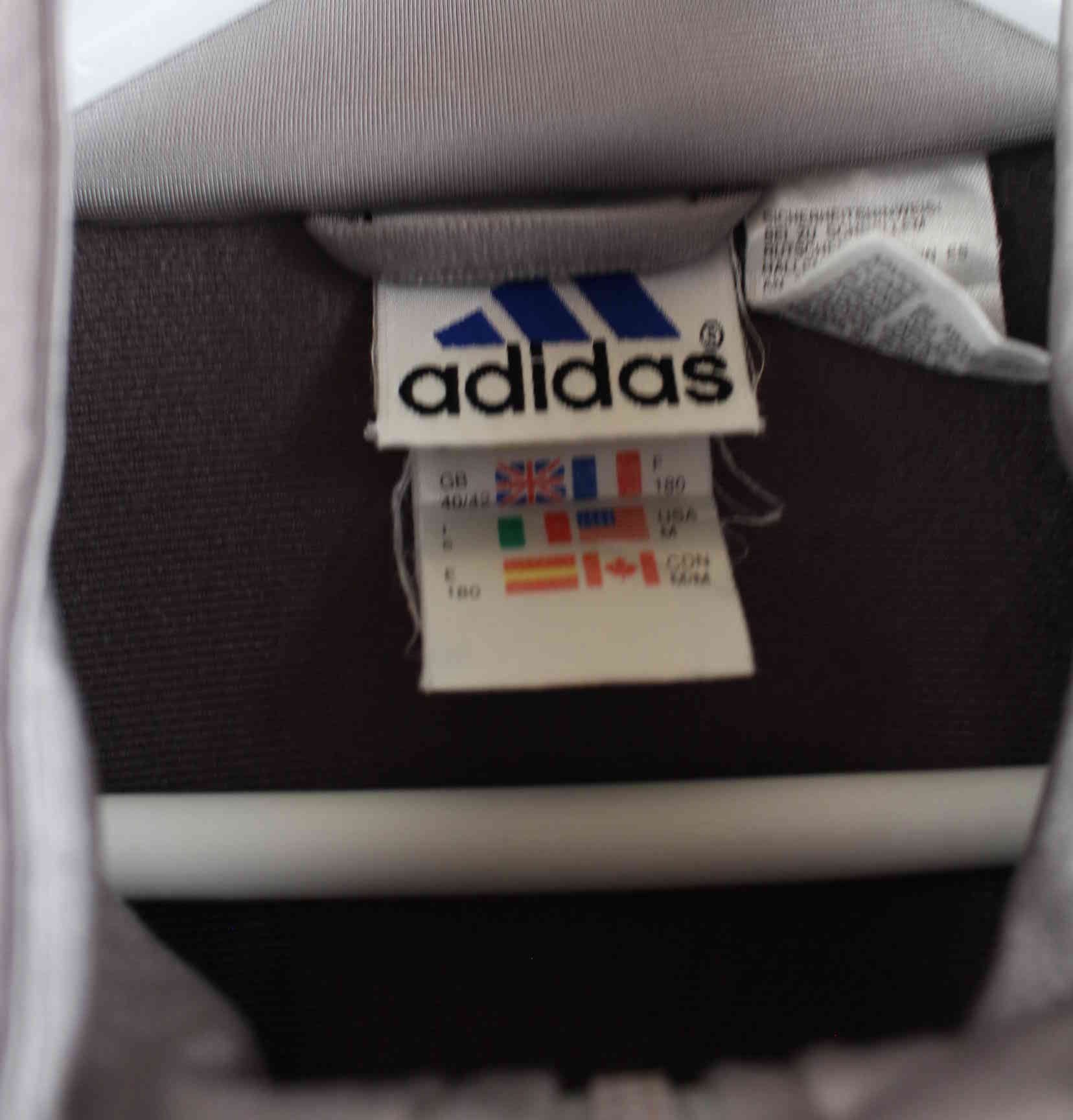 Adidas 90s Vintage 3-Stripes Trainingsjacke Grau L (detail image 9)
