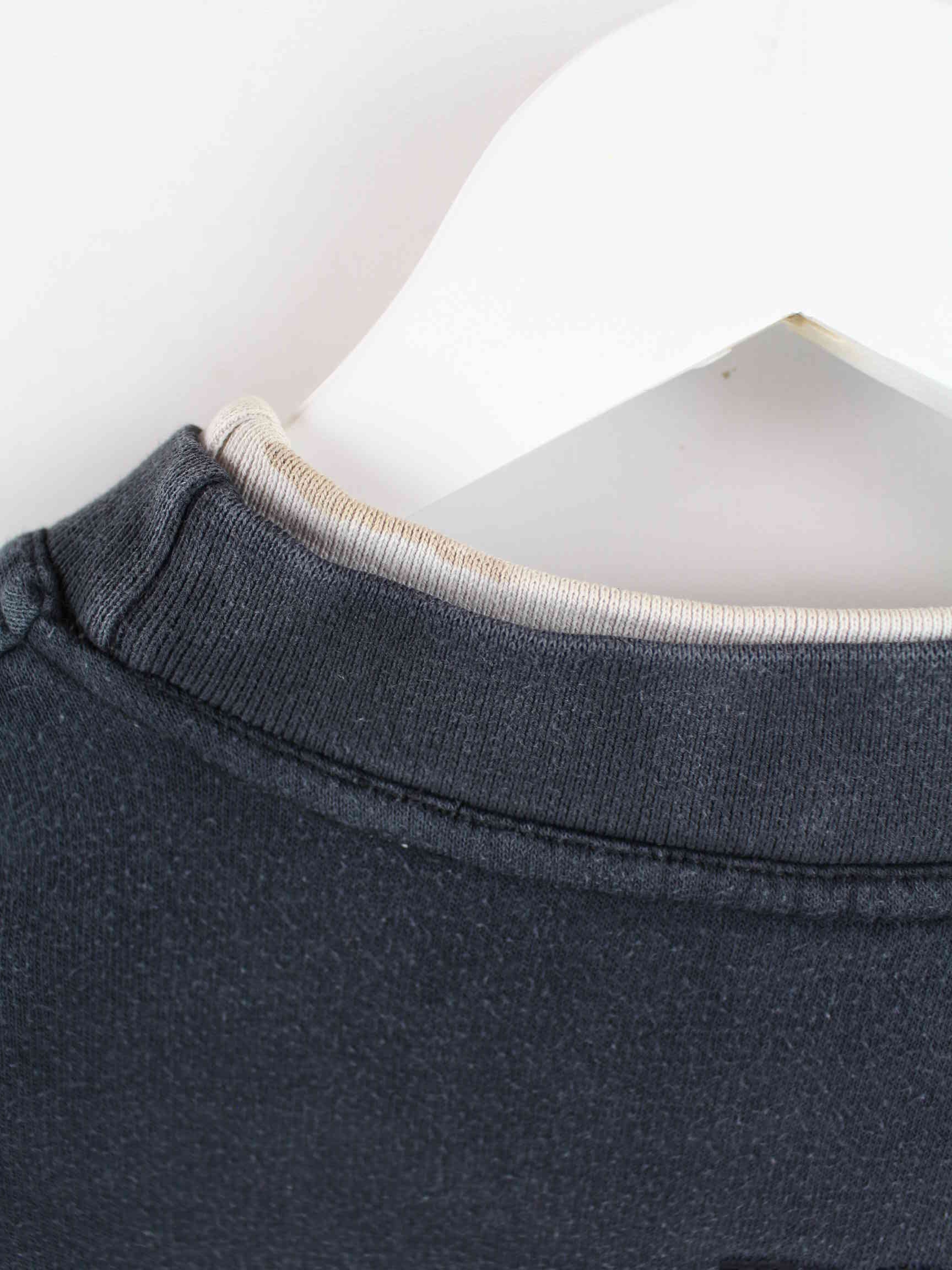 Calvin Klein y2k Embroidered Sweater Grau M (detail image 4)