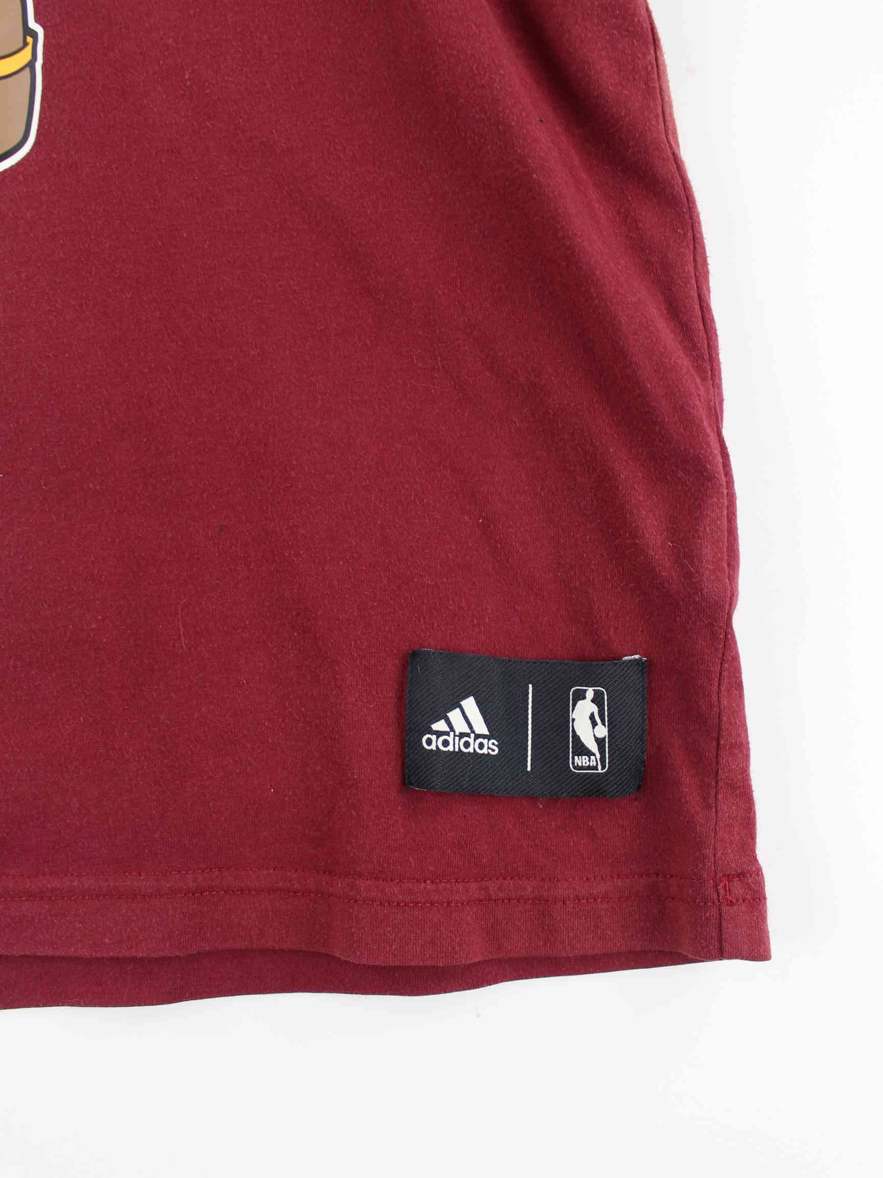 Adidas NBA Cleveland Cavaliers LeBron James T-Shirt Rot L (detail image 2)