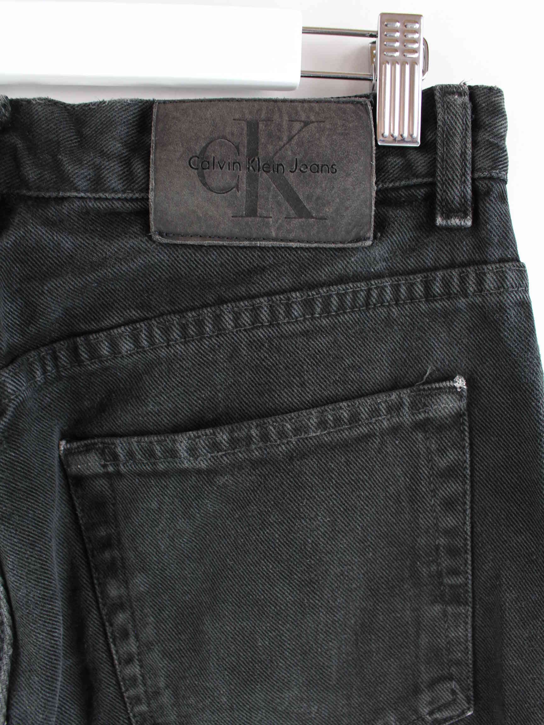 Calvin Klein y2k Jeans Schwarz W32 L32 (detail image 1)