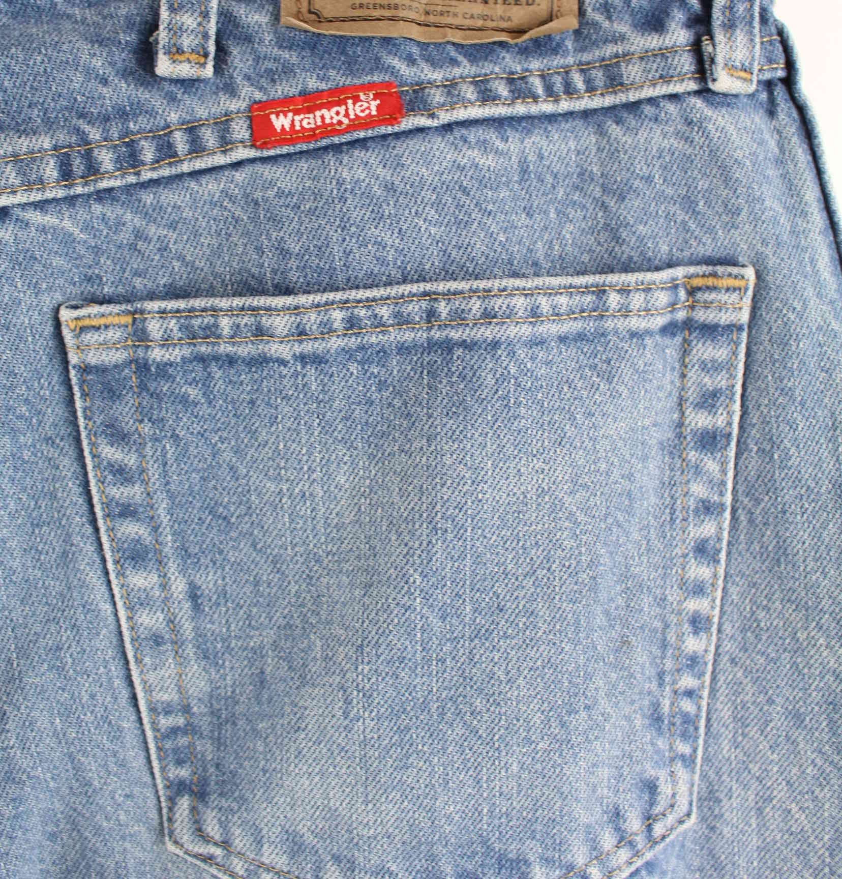 Wrangler Regular Fit Jeans Blau W38 L32 (detail image 4)