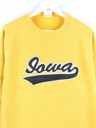 Vintage y2k Embroidered Sweater Gelb L (detail image 1)