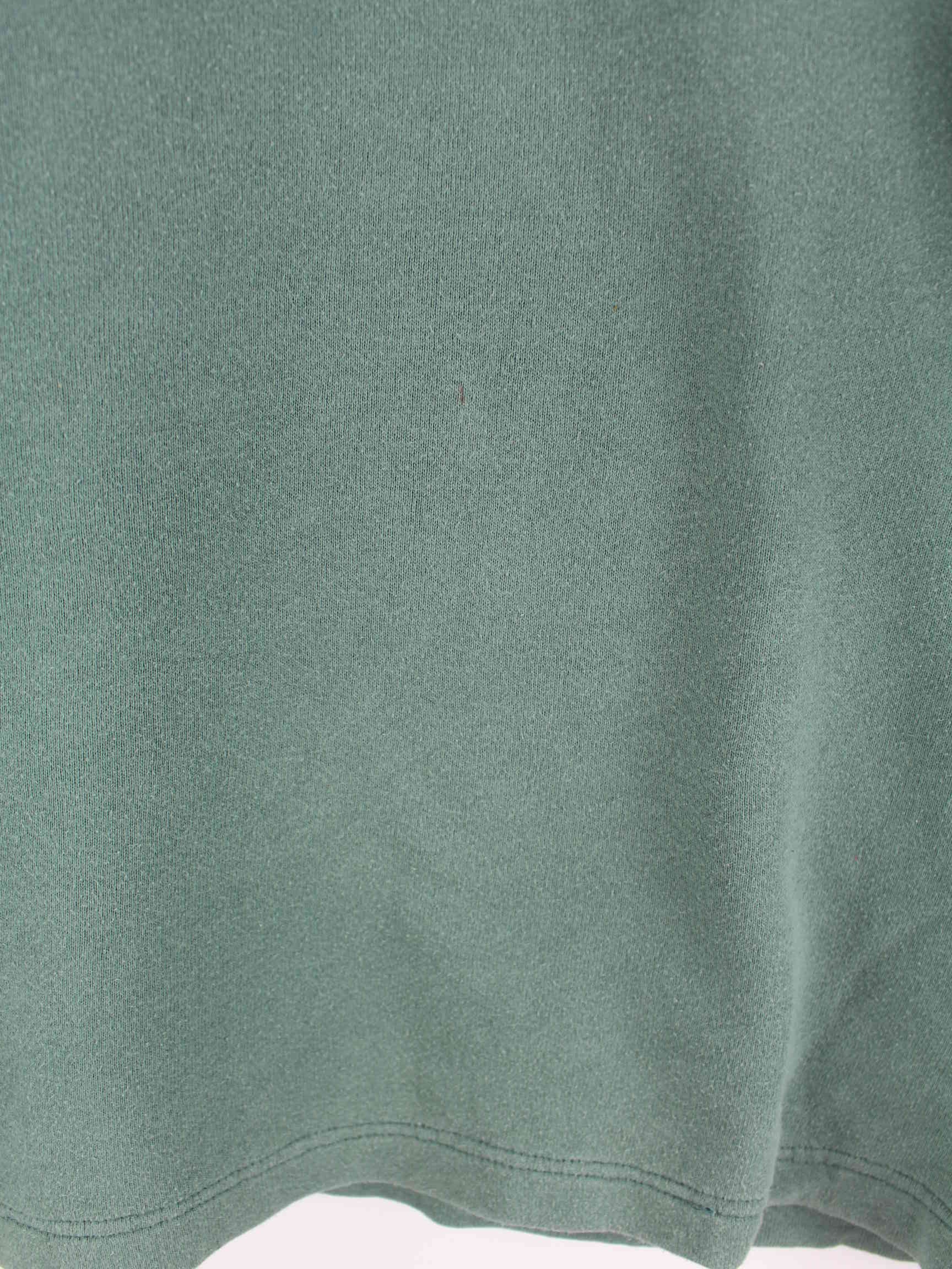 Nike 90s Vintage Half Zip Sweater Grün L (detail image 4)