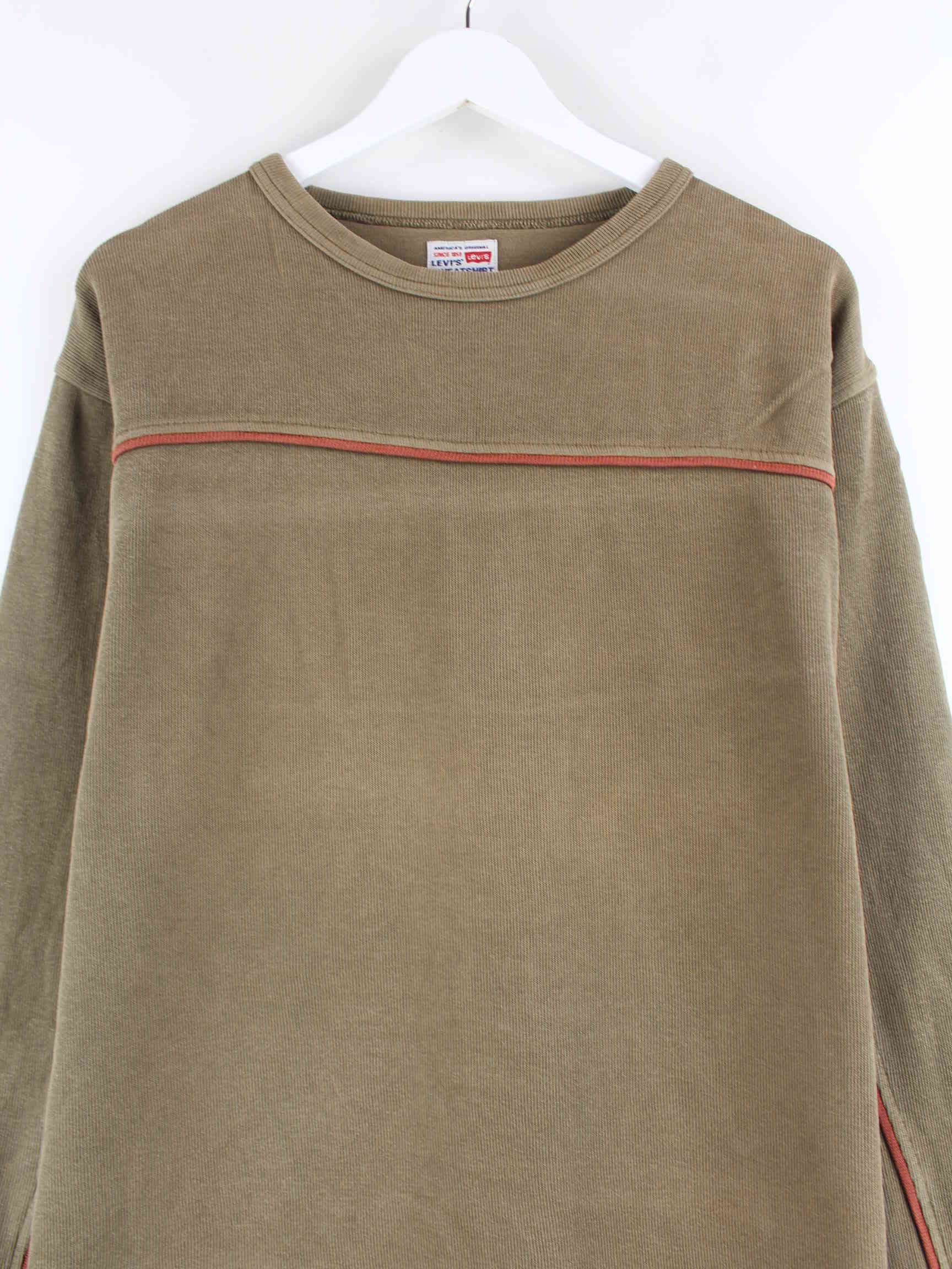 Levi's 90s Vintage Sweater Braun L (detail image 1)