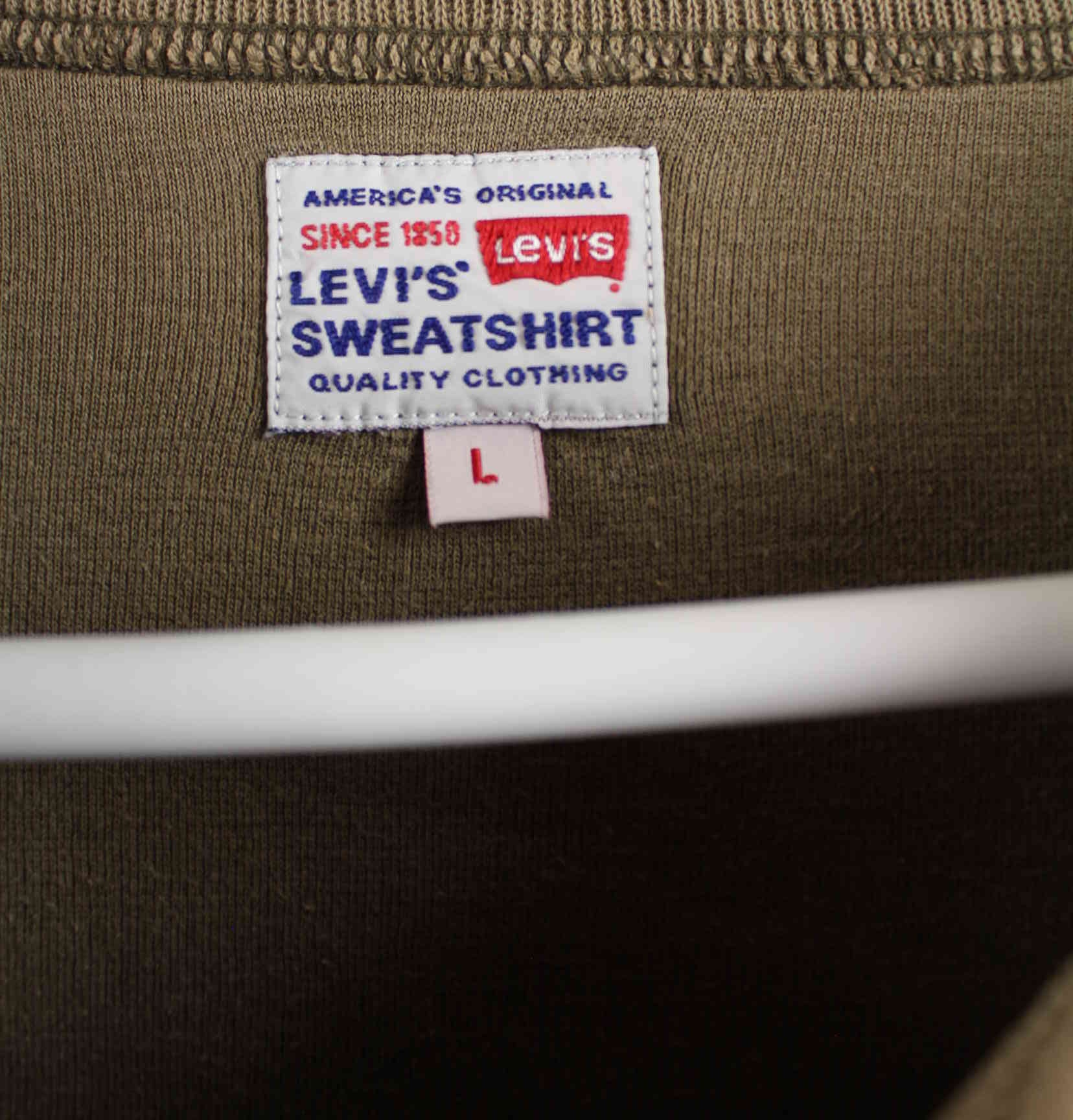 Levi's 90s Vintage Sweater Braun L (detail image 2)