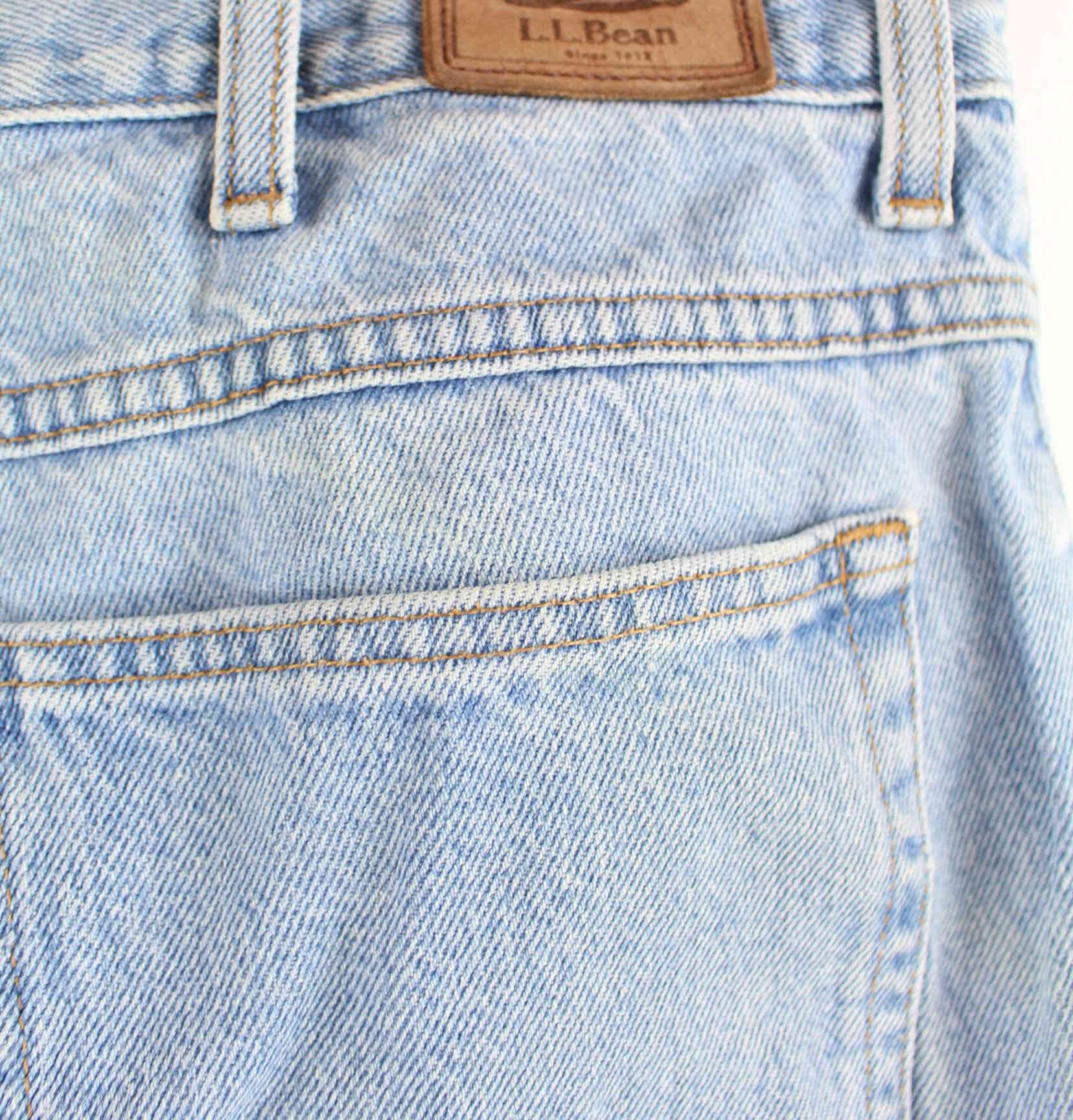 L.L. Bean y2k Classic Fit Jeans Blau W40 L29 (detail image 3)