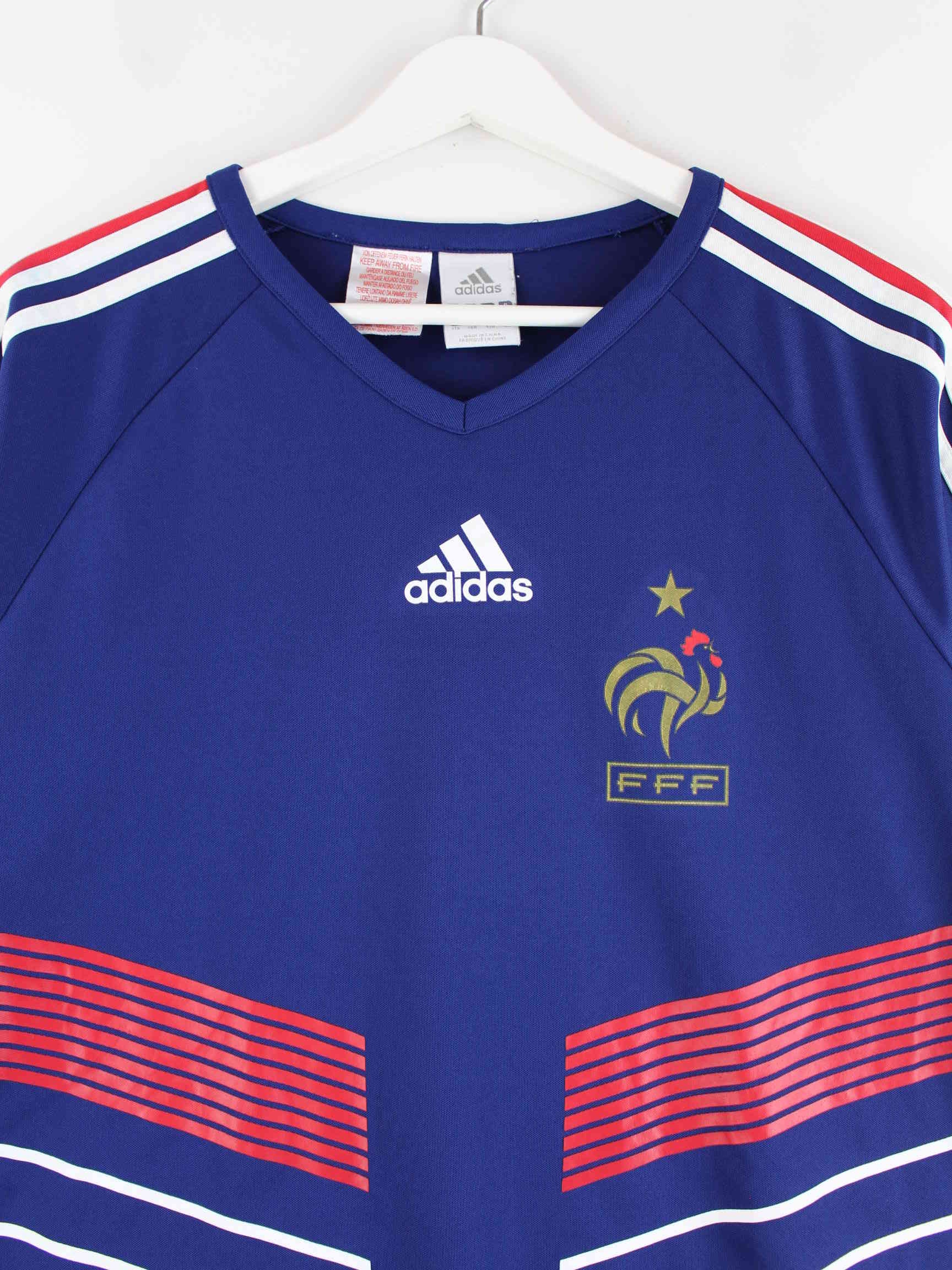 Adidas Frankreich FFF Trikot Blau S