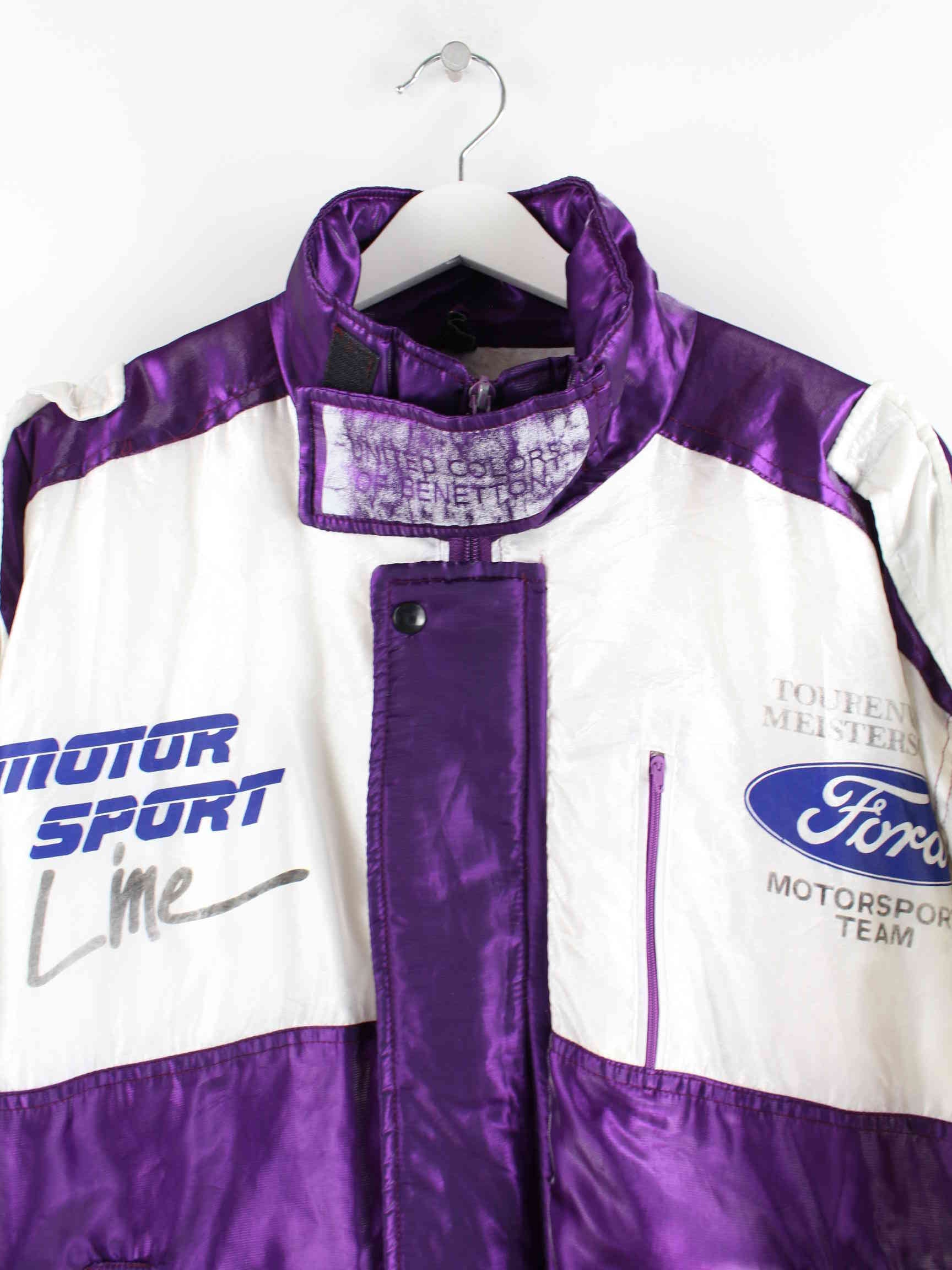 Vintage 90s Dunbrooke NASCAR hotsell Jacket Coat Neon Colors Bright Blue & Purple Small