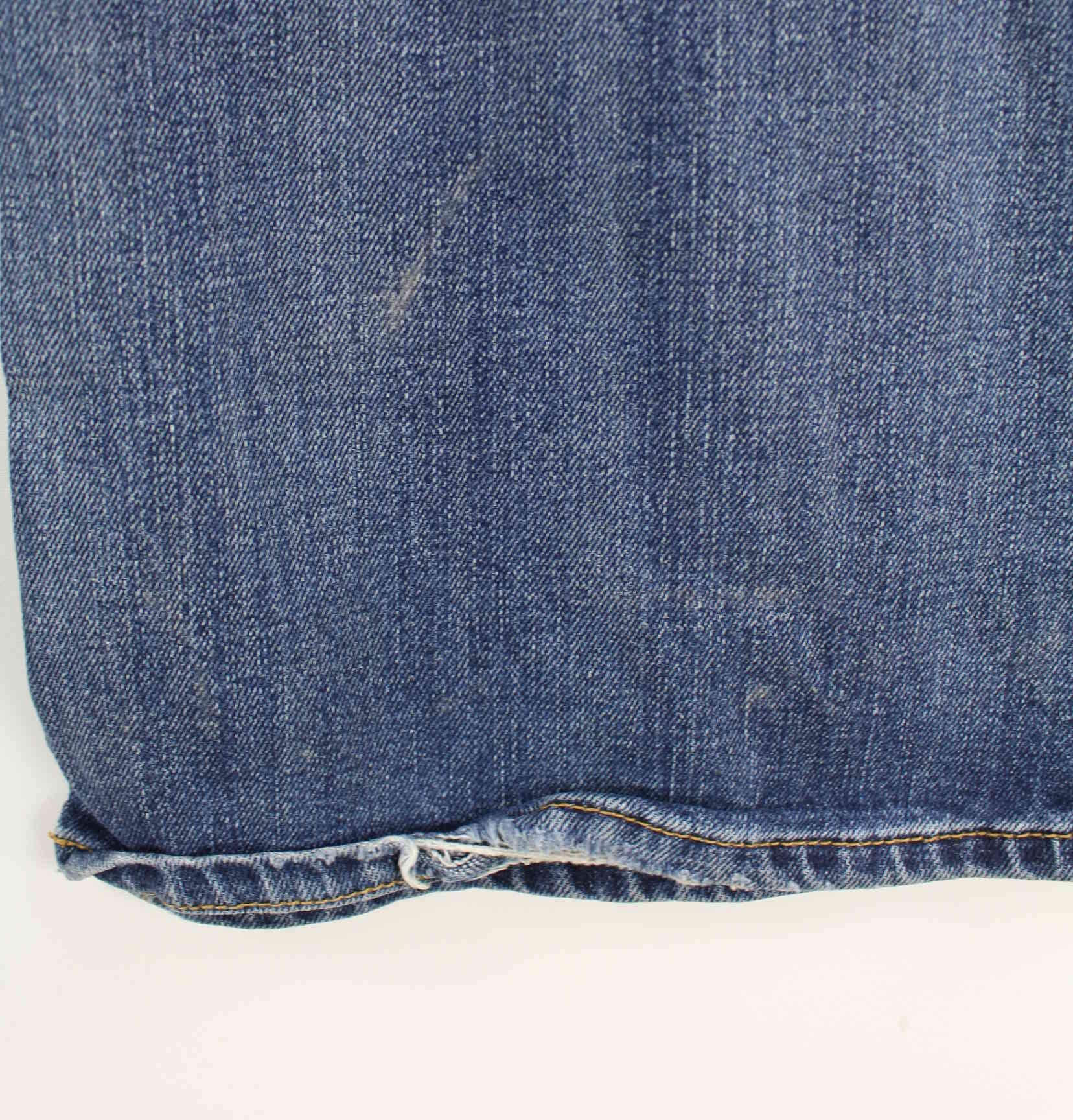 Levi's Damen 609 Schlag Jeans Blau W28 L32 (detail image 2)
