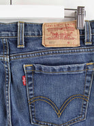 Levi's Damen 609 Schlag Jeans Blau W28 L32 (detail image 3)