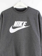 Nike Embroidered Logo Sweater Grau L (detail image 1)