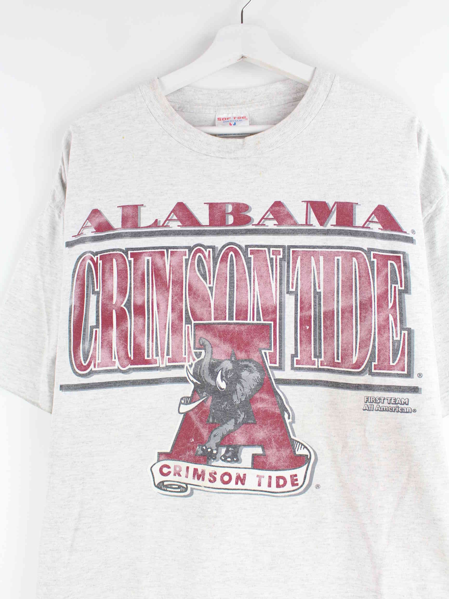 Vintage Alabama Crimson Tide Print T-Shirt Grau XXL (detail image 1)