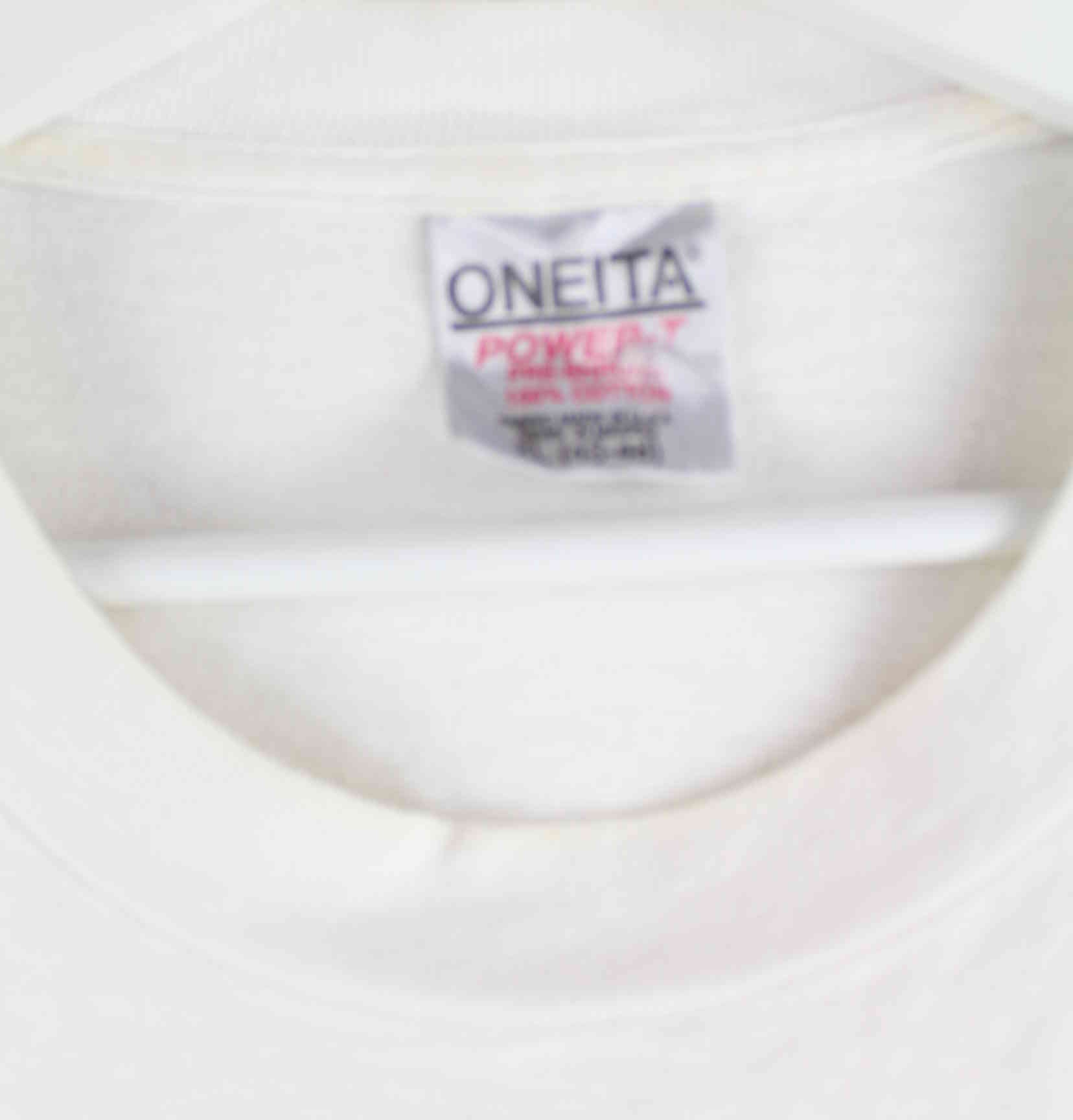 Oneita 1994 Truck Print T-Shirt Weiß XL (detail image 2)