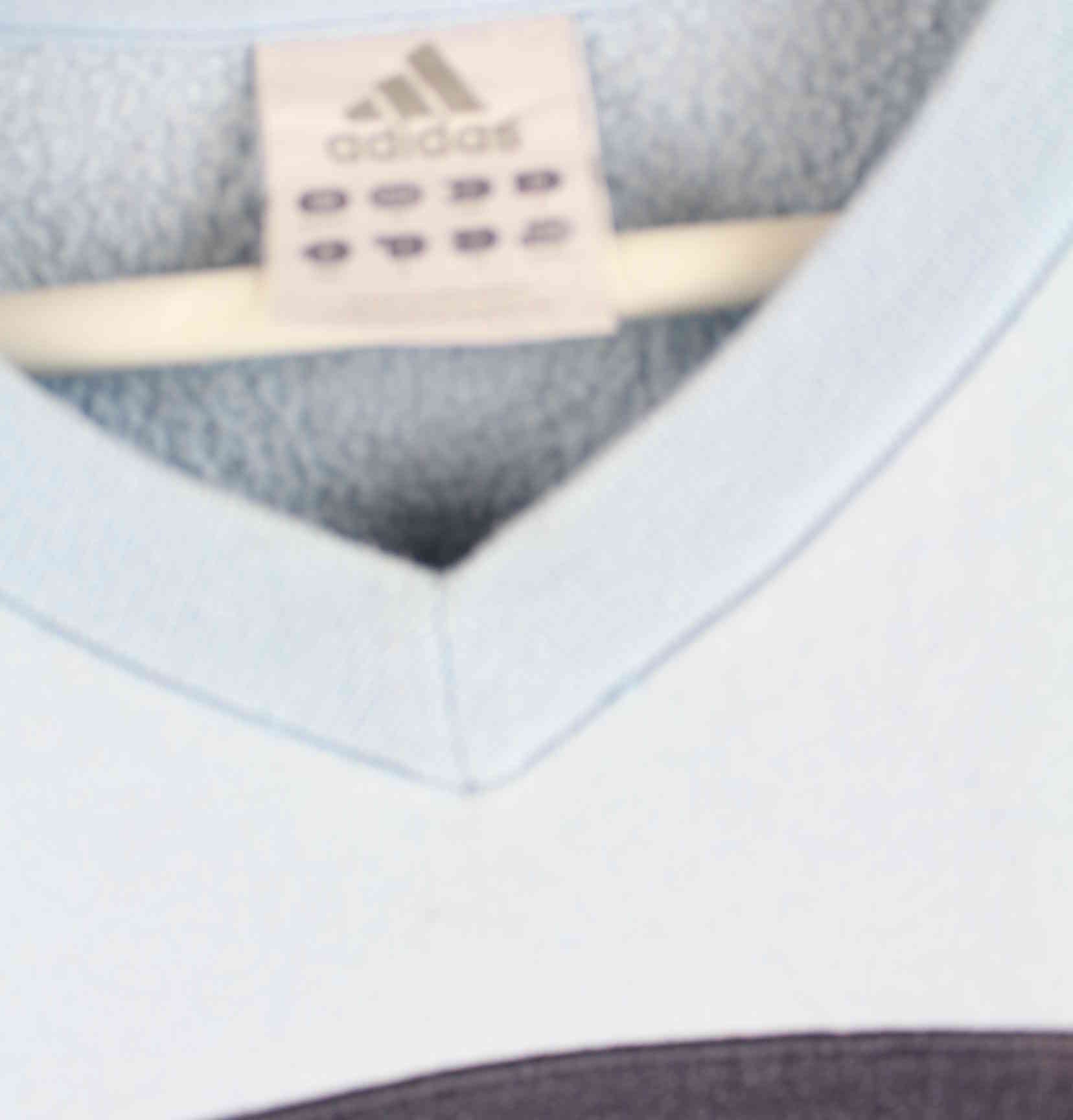 Adidas y2k 3-Stripes Sweater Blau M (detail image 2)