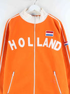 Vintage Holland Embroidered Sweatjacke Orange XXL (detail image 1)
