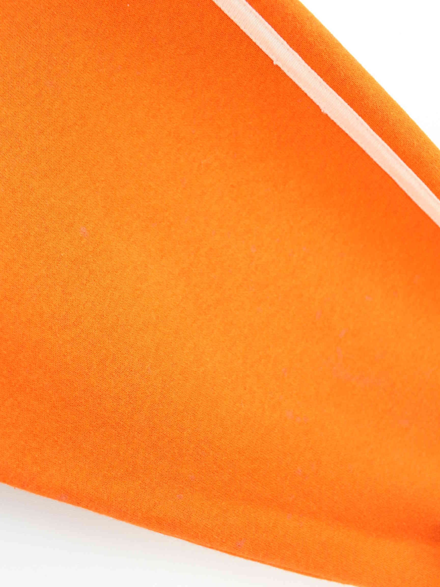 Vintage Holland Embroidered Sweatjacke Orange XXL (detail image 4)