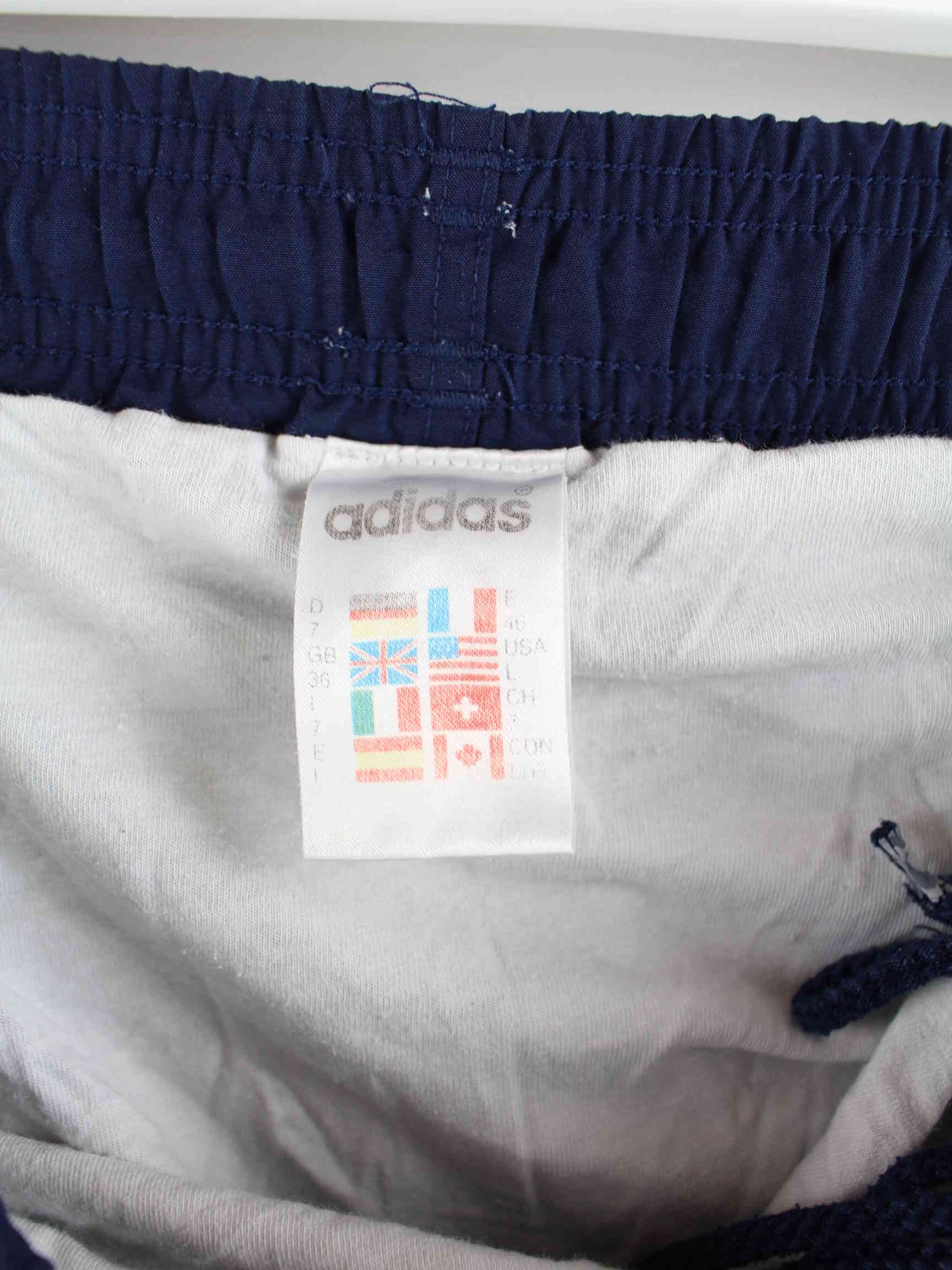 Adidas 90s Vintage Trefoil Shorts Blau L (detail image 3)