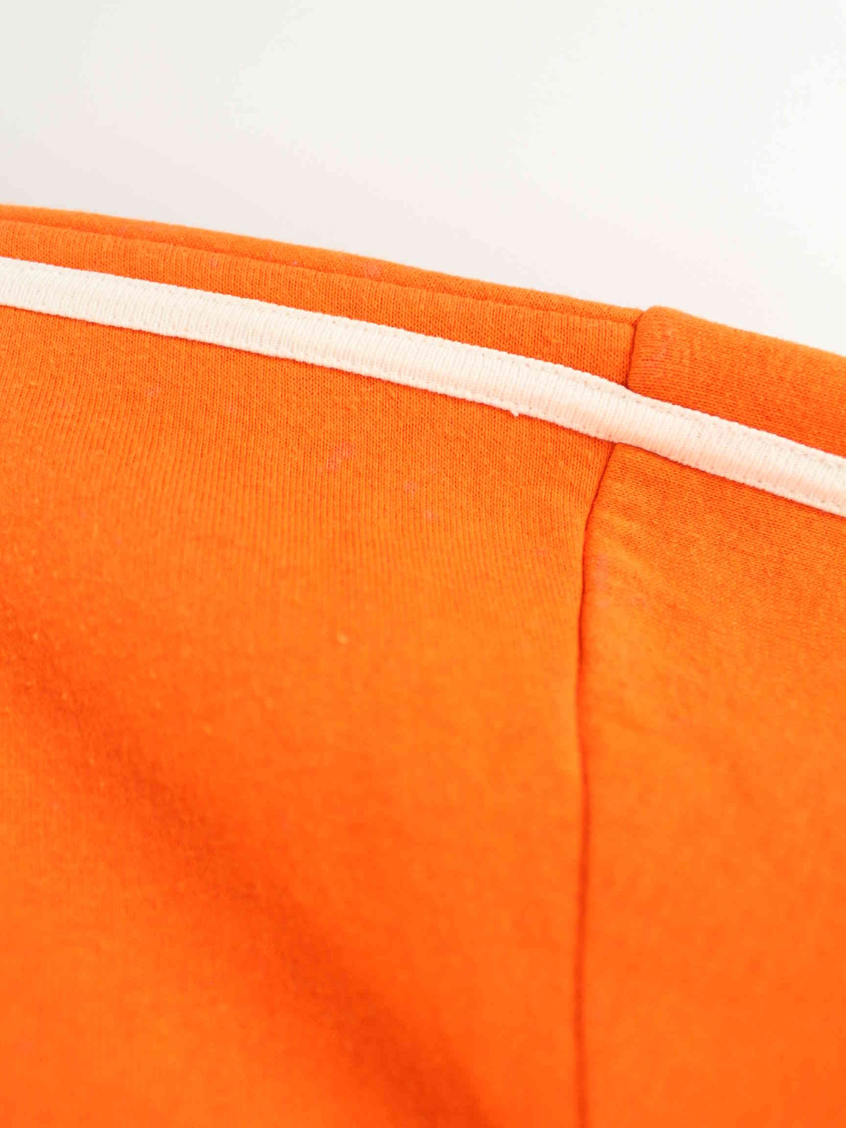 Vintage Holland Embroidered Sweatjacke Orange XXL (detail image 6)