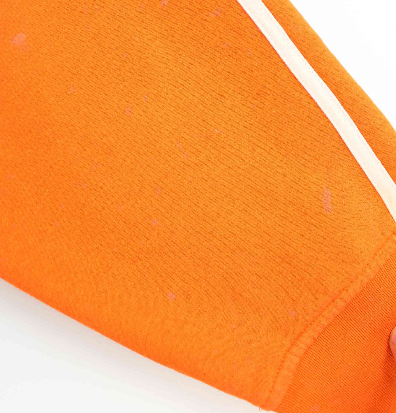 Vintage Holland Embroidered Sweatjacke Orange XXL (detail image 10)