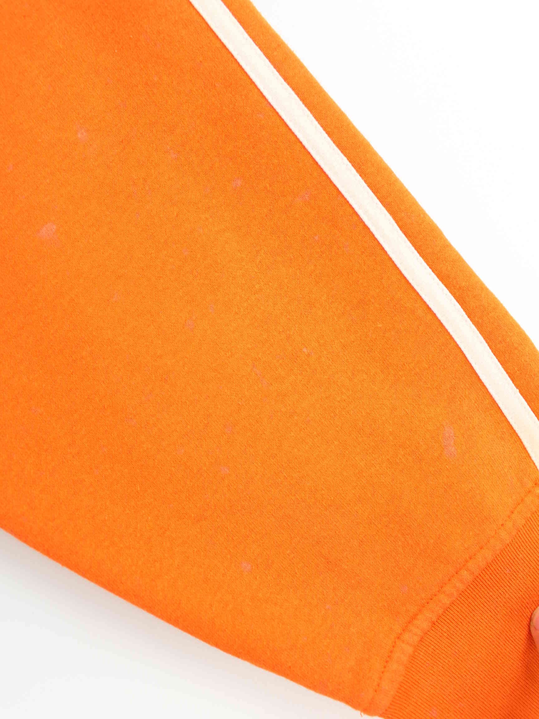 Vintage Holland Embroidered Sweatjacke Orange XXL (detail image 10)
