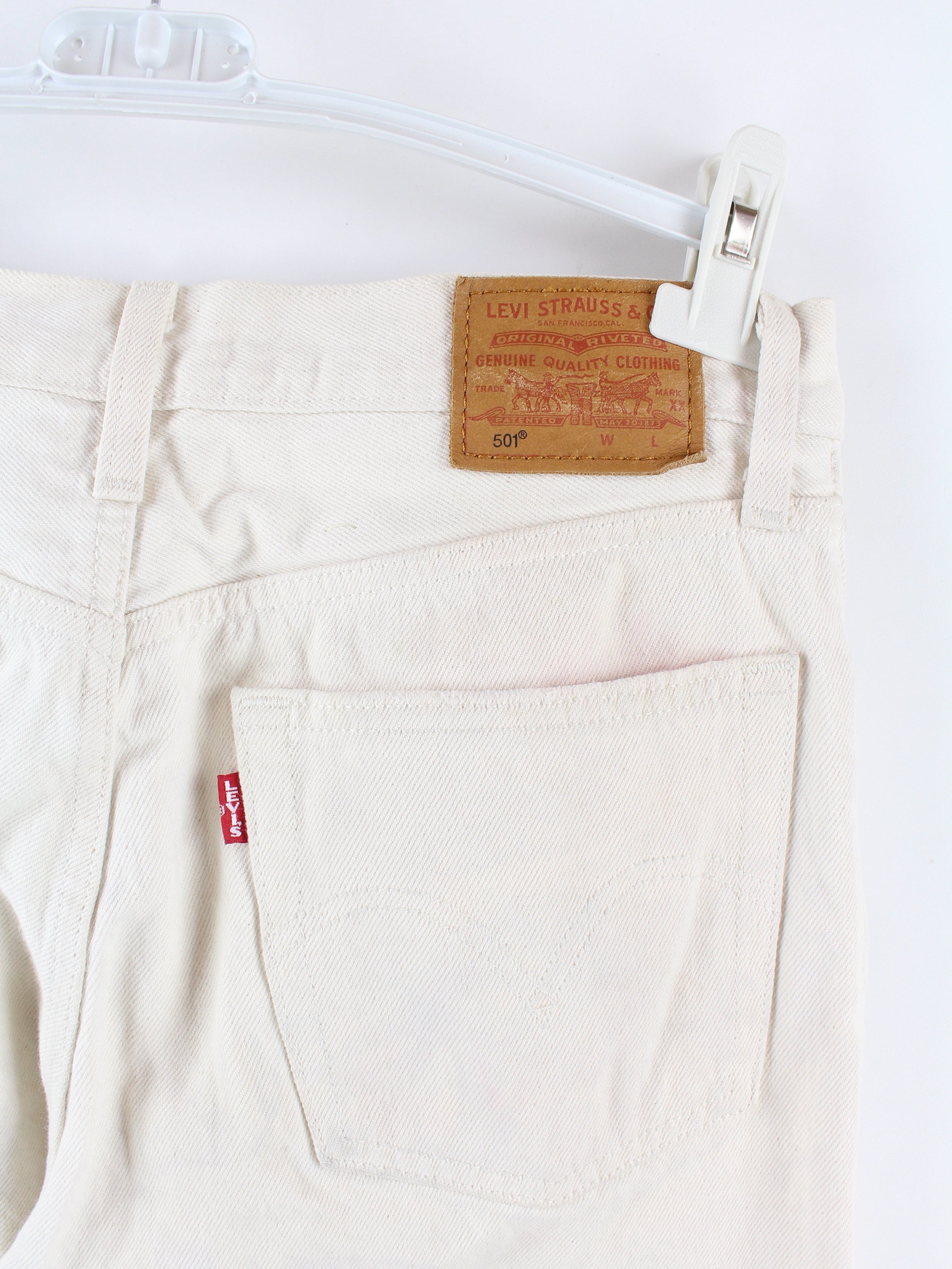 Jeans beige store levis