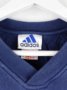 Adidas 90s Vintage Perfomance Embroidered Sweater Blau XXL (detail image 2)