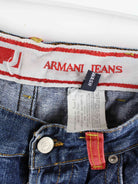 Armani y2k Used Look Jeans Blau W30 L32 (detail image 1)