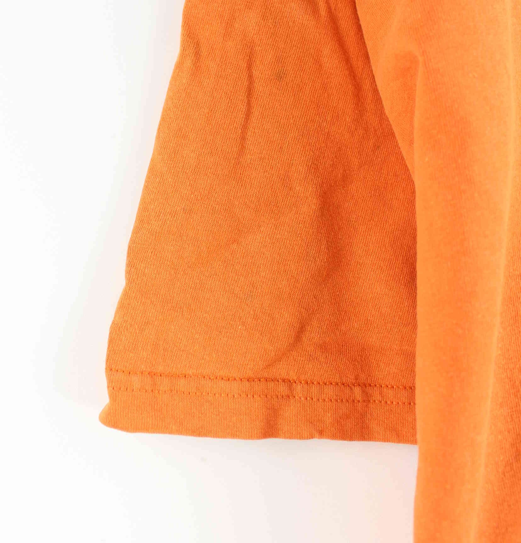 Nike y2k Swoosh T-Shirt Orange XXL (detail image 4)
