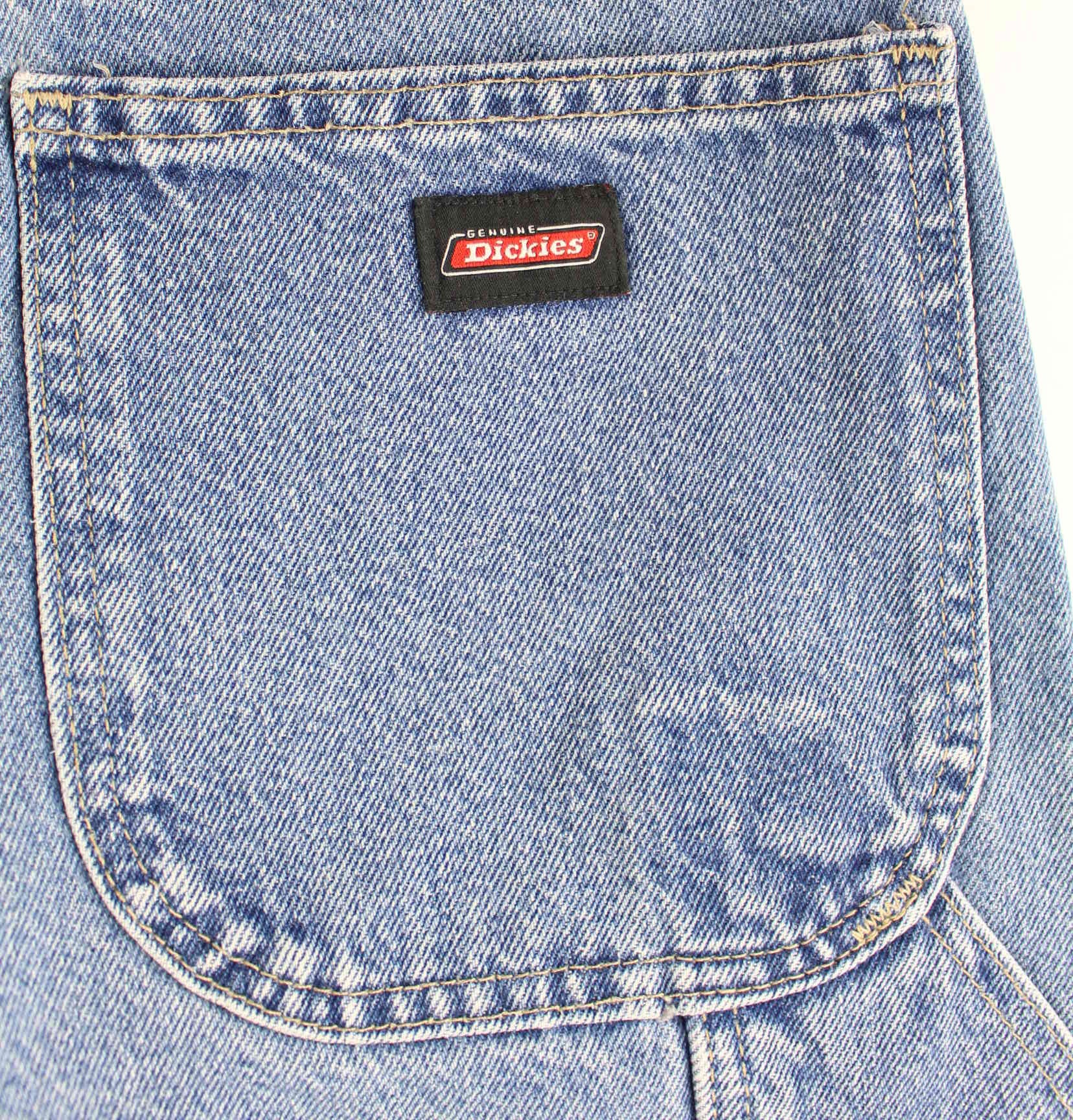Dickies y2k Relaxed Fit Carpenter Jeans Shorts Blau  (detail image 1)
