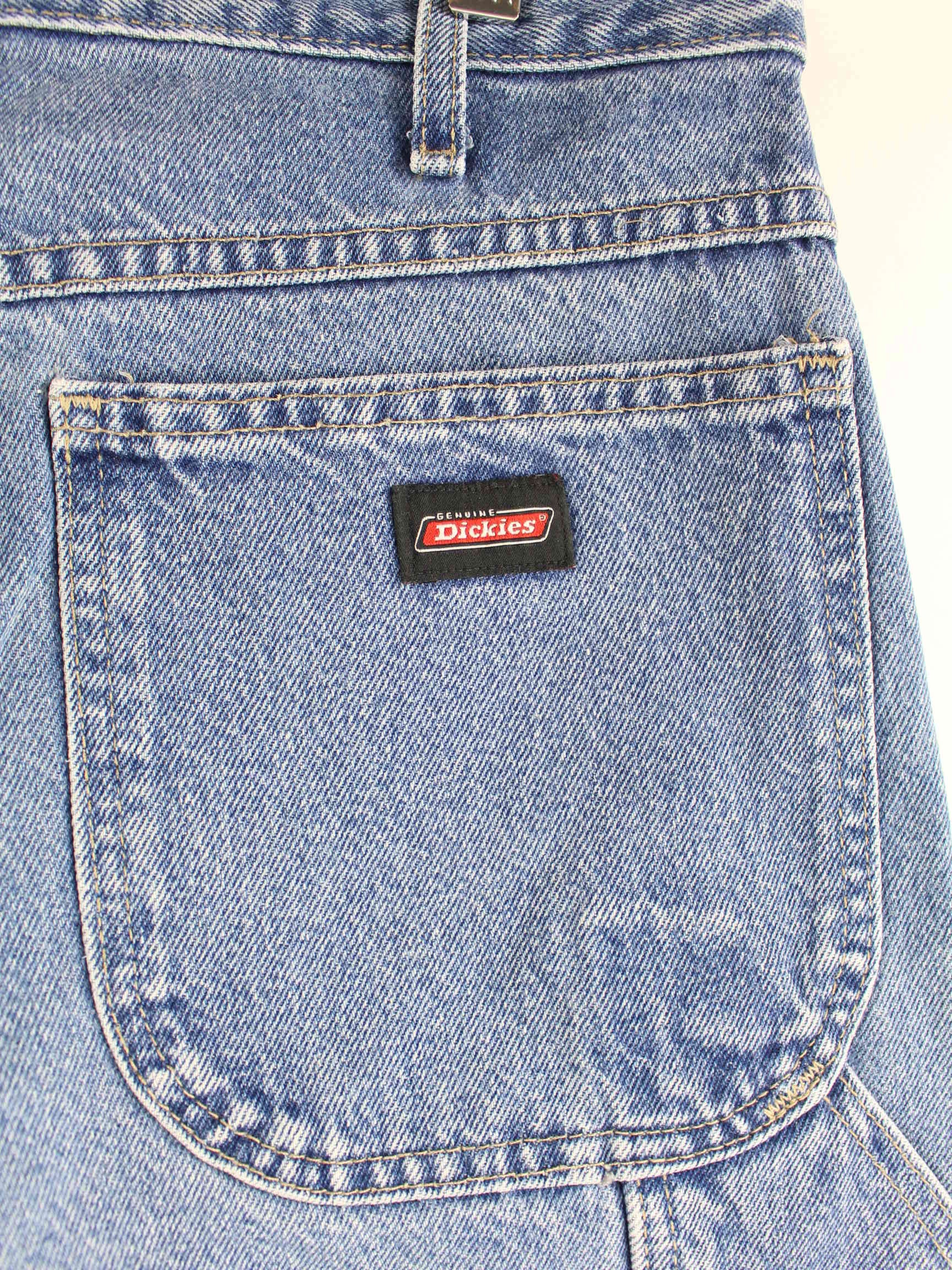 Dickies y2k Relaxed Fit Carpenter Jeans Shorts Blau  (detail image 1)