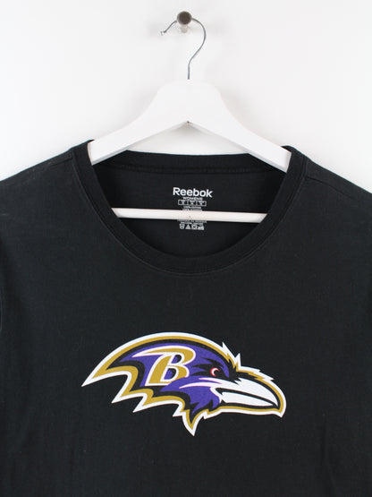 Reebok Baltimore Ravens Print T-Shirt Schwarz M