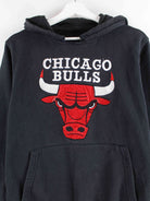 Vintage Chicago Bulls Embroidered Hoodie Schwarz M (detail image 1)