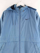 Nike 90s Vintage Center Swoosh Embroidered Jacke Blau L (detail image 1)