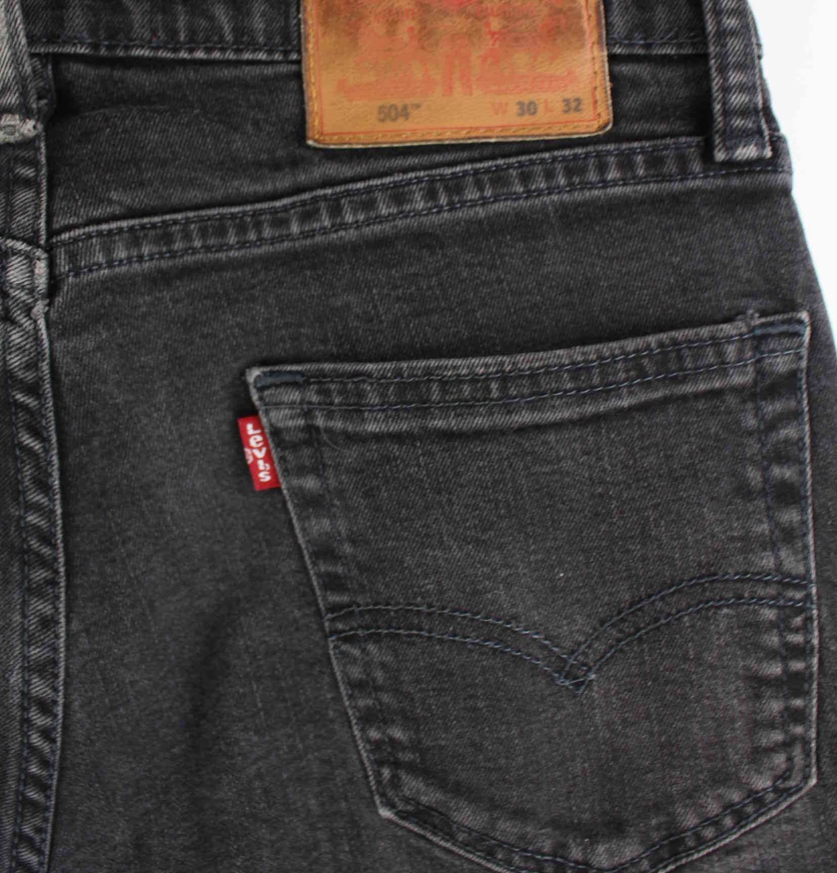 Levi's 504 Jeans Grau W30 L32 (detail image 1)