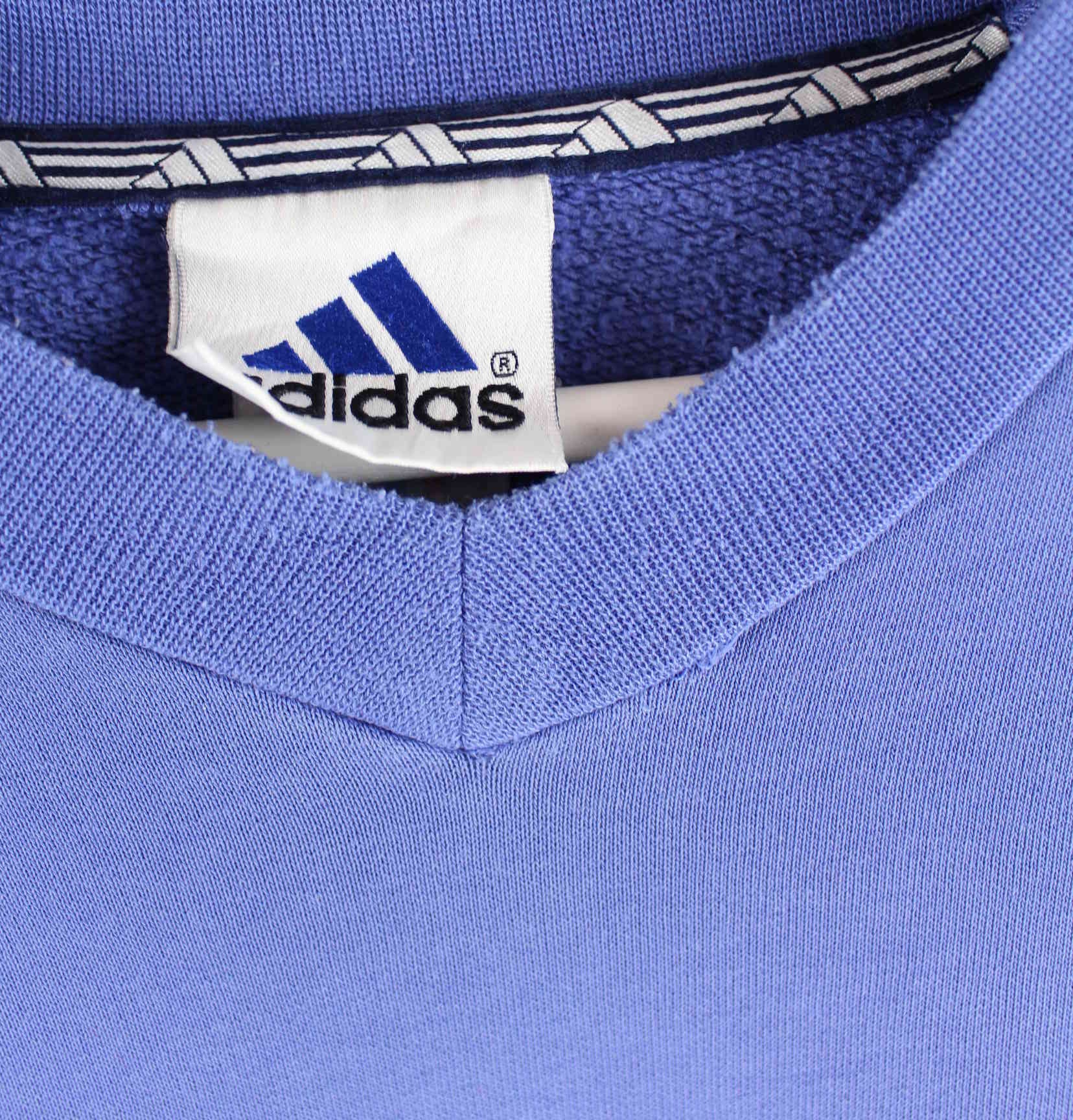 Adidas 90s Vintage 3-Stripes Sweater Blau L (detail image 2)