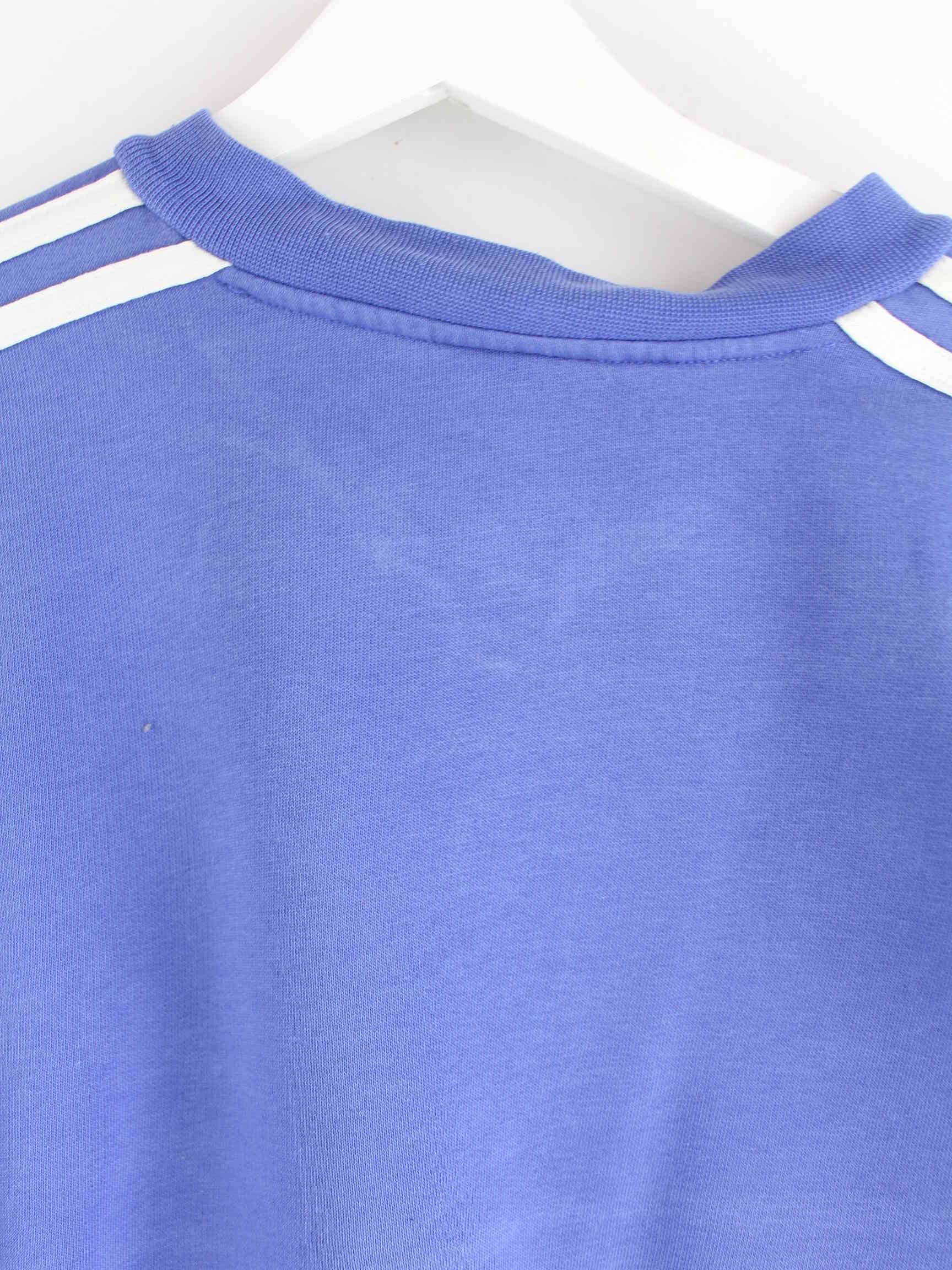Adidas 90s Vintage 3-Stripes Sweater Blau L (detail image 3)