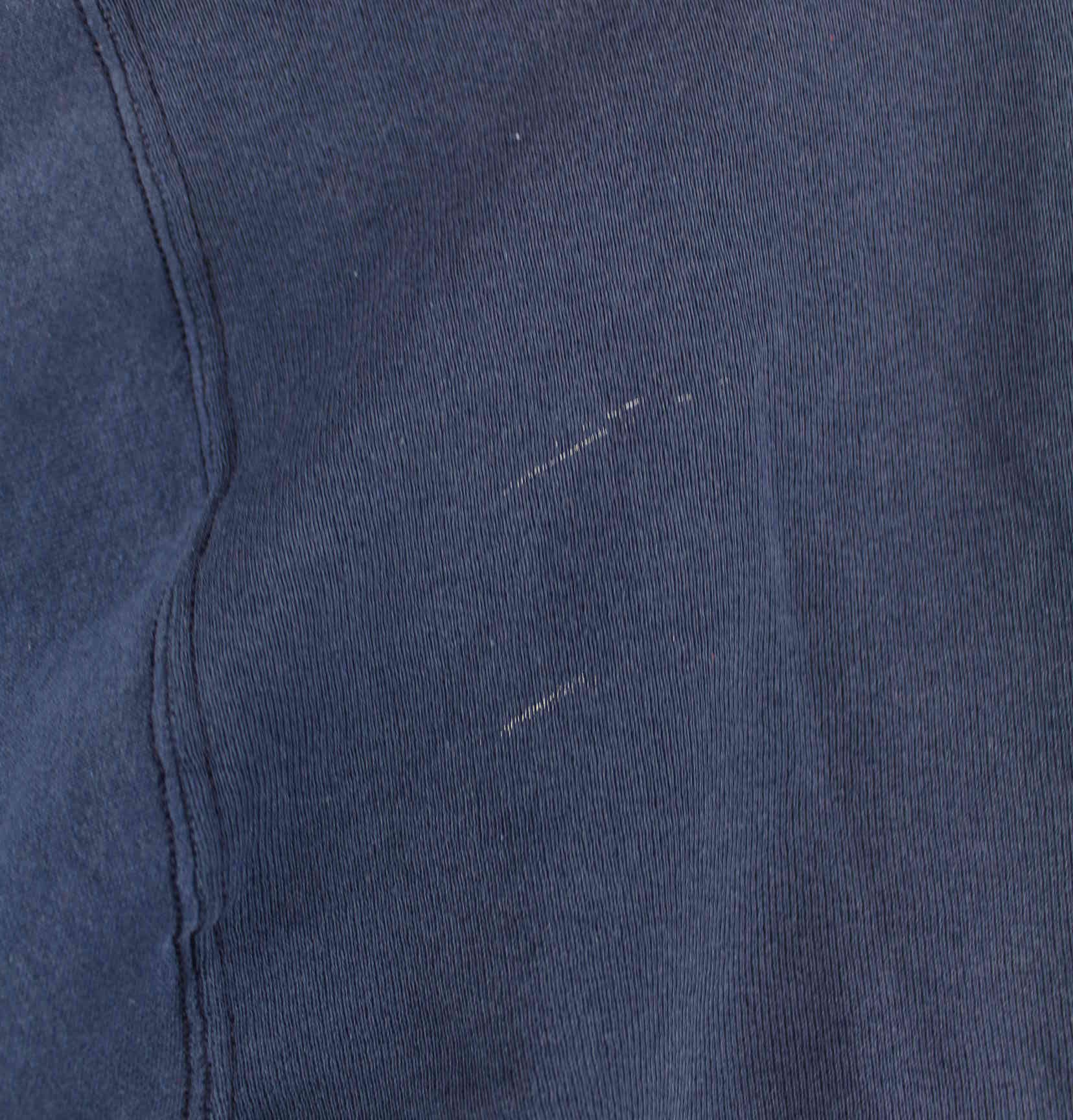 Disney )90s Vintage Mickie Embroidered Sweater Blau L (detail image 4)