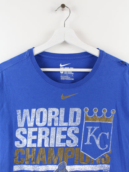Nike MLB Kansas City Royals T-Shirt Blau L
