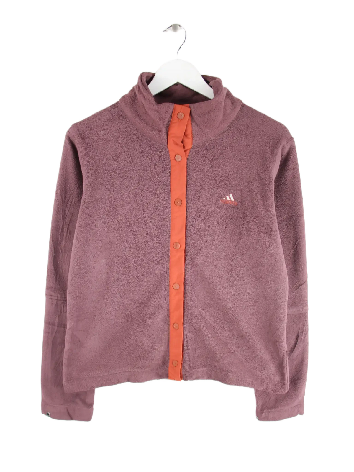 Adidas Fleece Lila S – Vorderseite