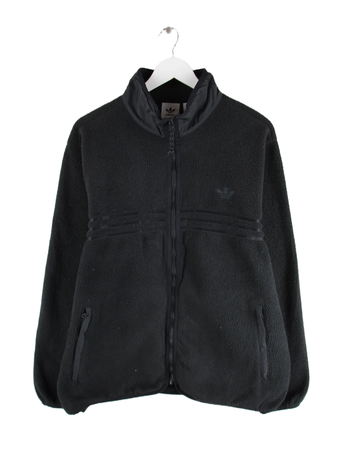 Adidas Fleece Schwarz L – Vorderseite