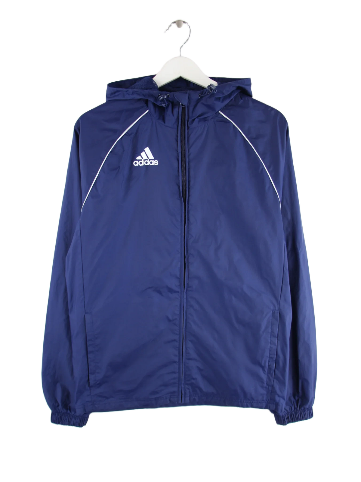 Adidas Leichte Jacke Blau XS – Vorderseite