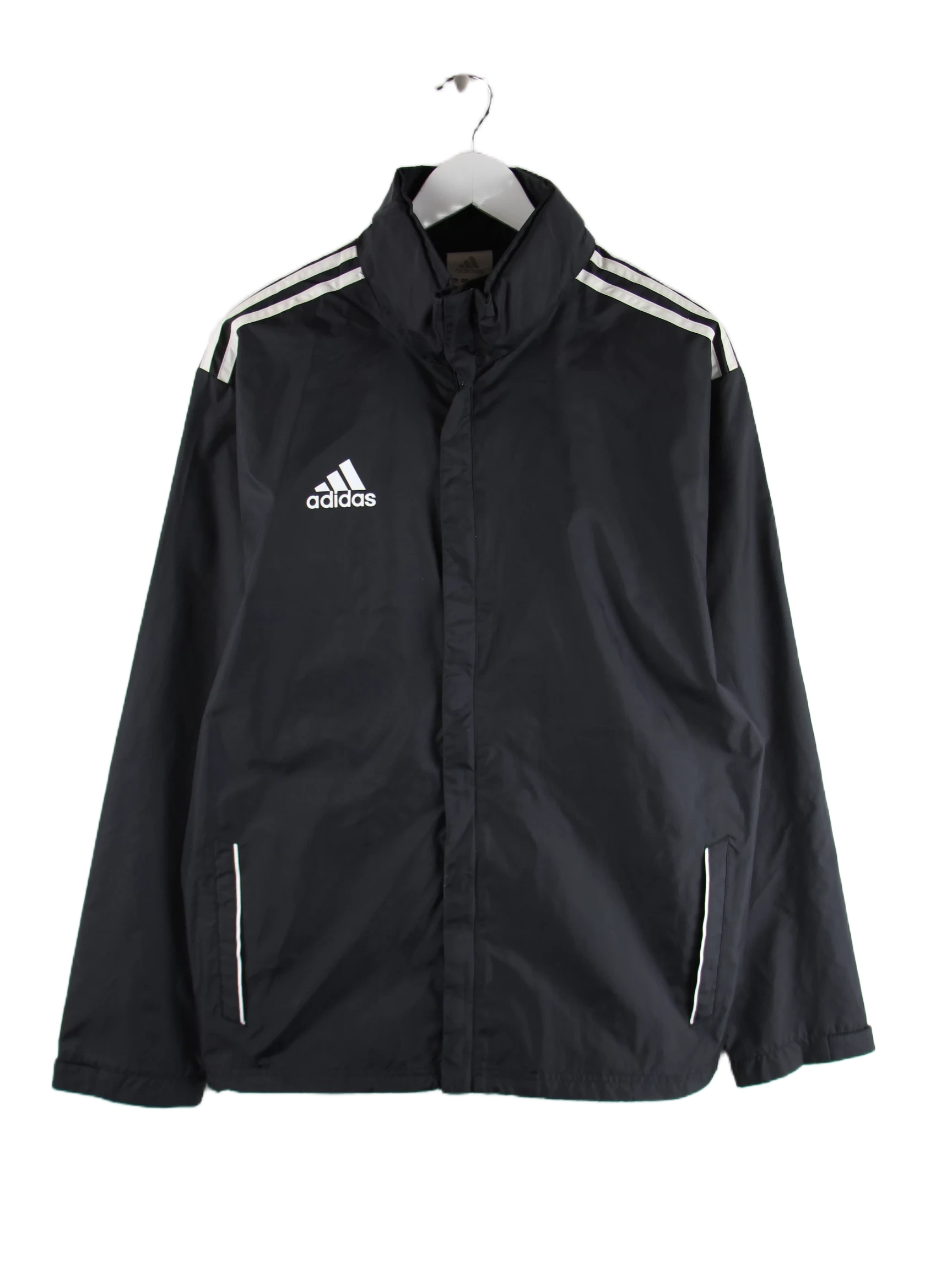 Adidas Leichte Jacke Schwarz L – Vorderseite