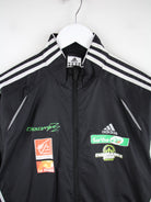 Adidas Leichte Jacke Schwarz M – Detailansicht Vorderseite