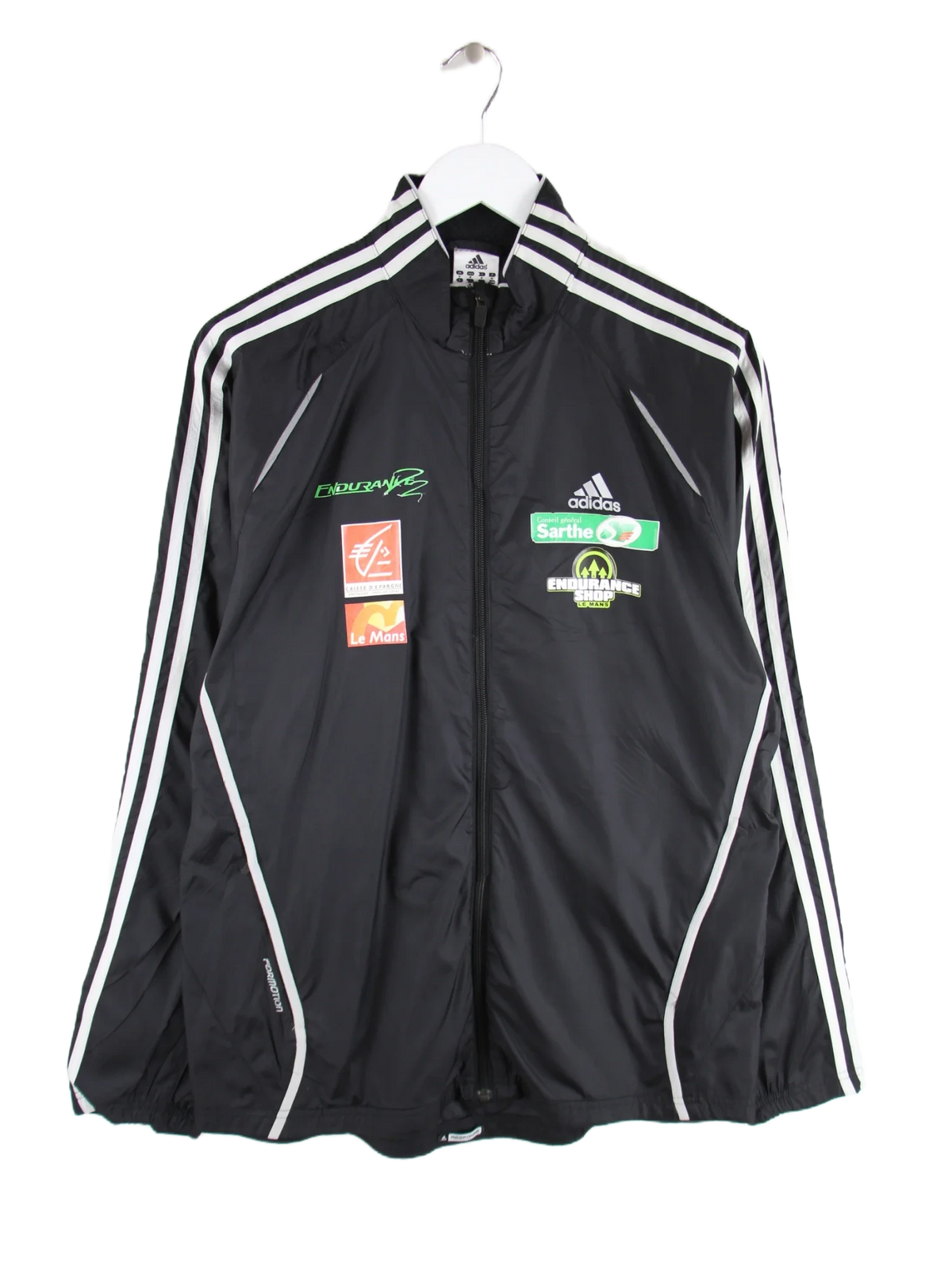 Adidas Leichte Jacke Schwarz M – Vorderseite