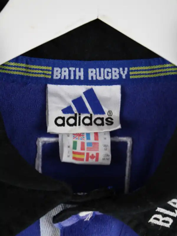Adidas Polo Blau M – Etikett