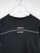 Adidas Sweater Schwarz S – Detailansicht Vorderseite