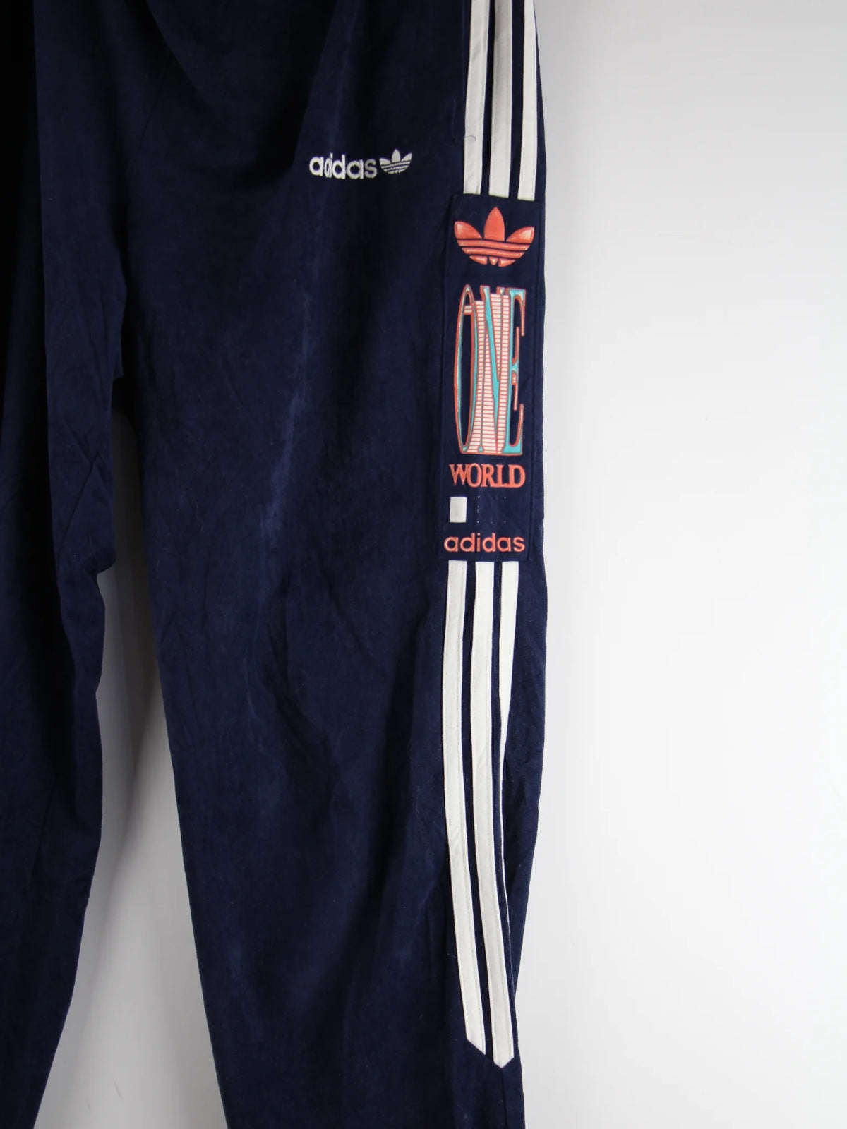 Adidas Track Pants Blau M – Etikett