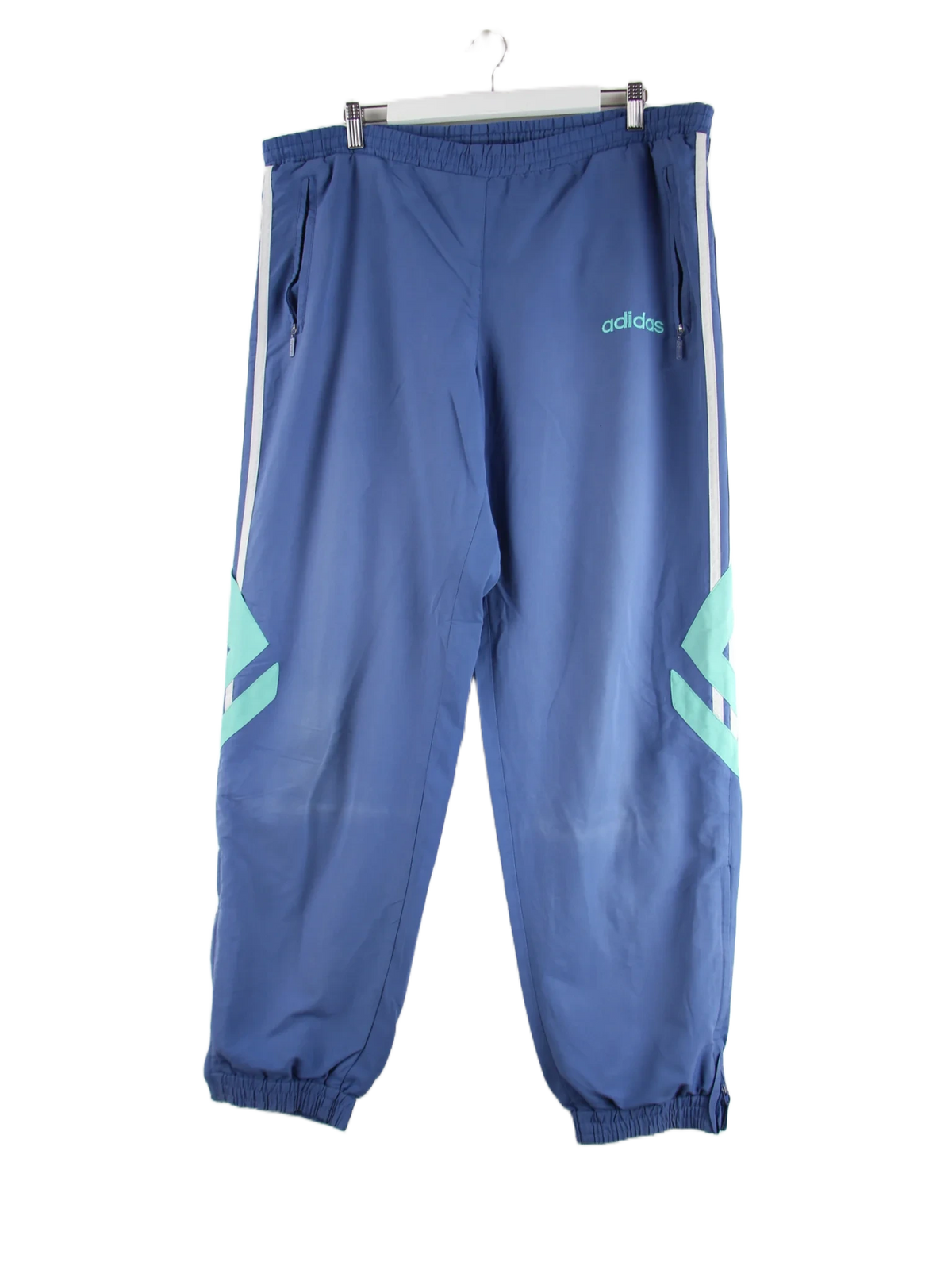 Adidas Track Pants Blau M – Vorderseite